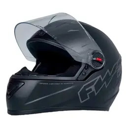 Capacete FW3 GTX Preto Fosco